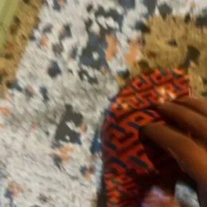 Versace | Shoes | Versace Red And Blue Patterned Slides  display picture 1